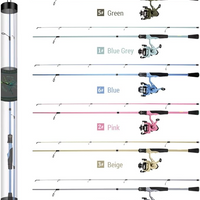 Fishing Tackle Rod With Reel Set