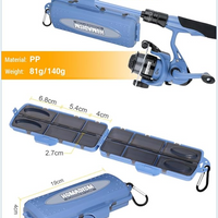 Fishing Tackle Rod With Reel Set