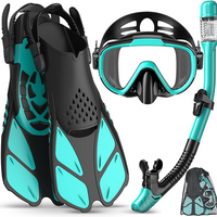 Scuba Diving Set With Mesh Gear Bag