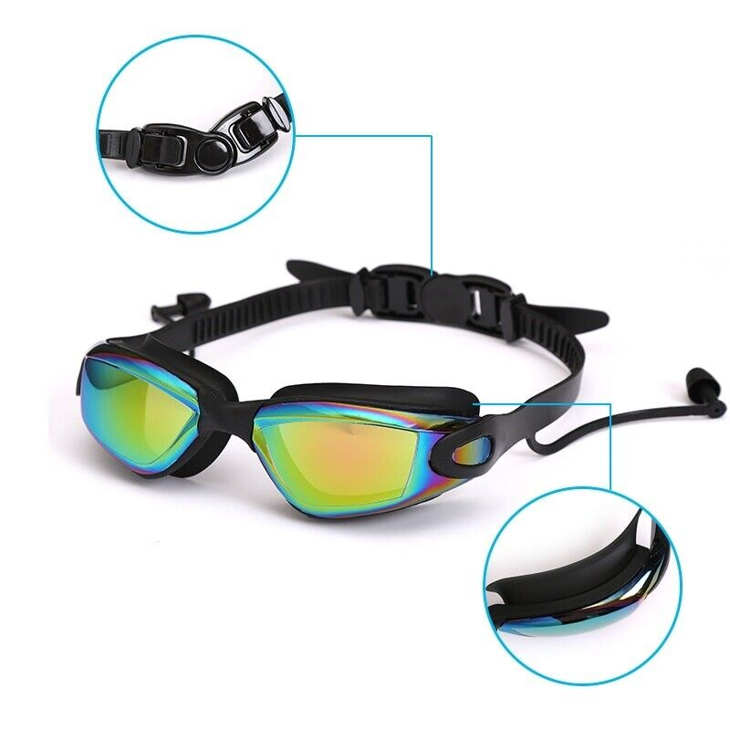 Silicone Waterproof Swim Goggles